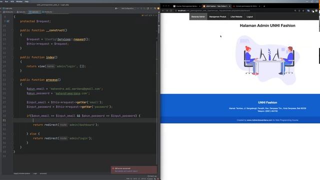 Belajar Konsep Login dan Session pada CodeIgniter 4 Framework PHP disertai Contoh Koding #part1
