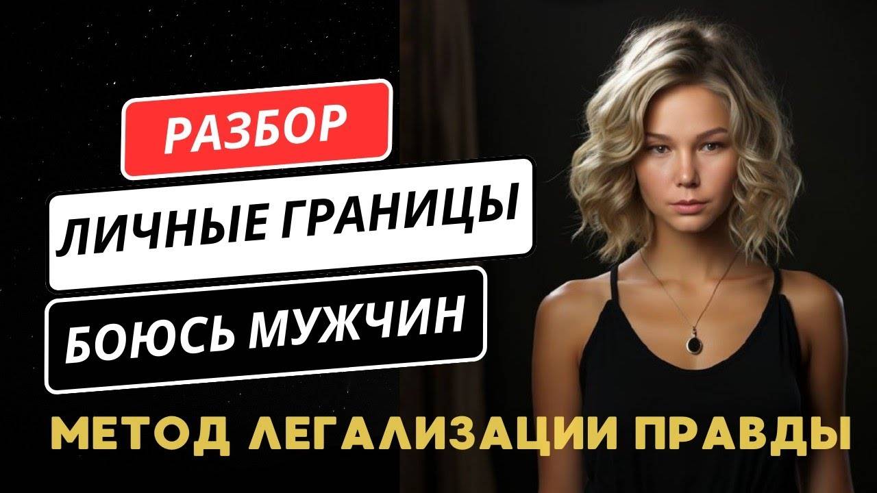 Разбор и проработка ЛИЧНЫЕ ГРАНИЦЫ и СТРАХ МУЖСКОЙ АГРЕССИИ | МЕТОД ЛЕГАЛИЗАЦИИ ПРАВДЫ