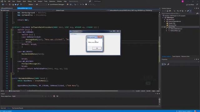 ДОБАВЛЯЕМ МЕНЮ  -  C++ WINAPI ЧАСТЬ #2