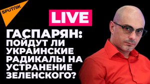 Гаспарян: продвижение в Лисичанске, планы украинских радикалов убить Зеленского, газовый кризис в ЕС