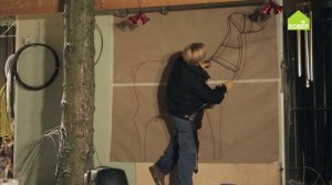 Новогодний светящийся олень. Часть 1. Чудное украшение сада к Новому году!