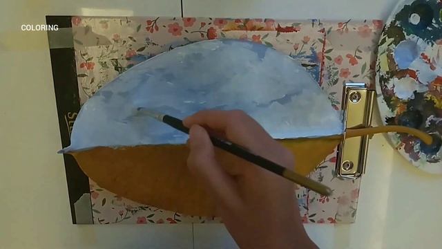 День и Ночь. Рисунок на листе #рисование #drawing #art смотреть онлайн