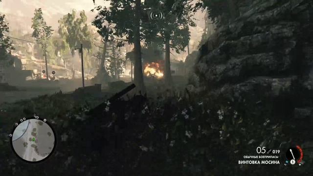 Sniper Elite 4 - Прохождение #3. (без комментариев)