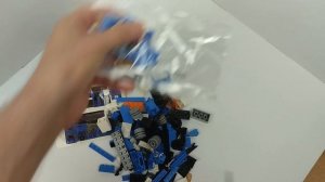 Распаковка Конструктор машина робот Shift 2в1 аналог Lego совместим с лего