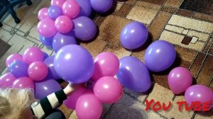 Цветы из шариков (balloon flower)/Самый простой способ!