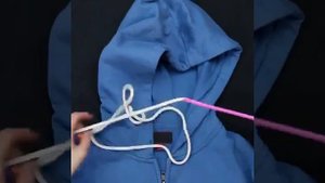 Как вернуть шнурок в капюшон толстовки