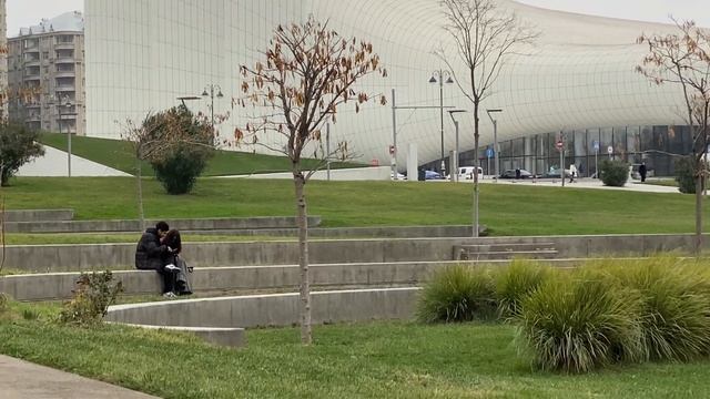 Баку: уличный стрит-фуд, предновогодняя атмосфера и культурный центр Гейдара Алиева | Фарди Новрузо смотреть онлайн