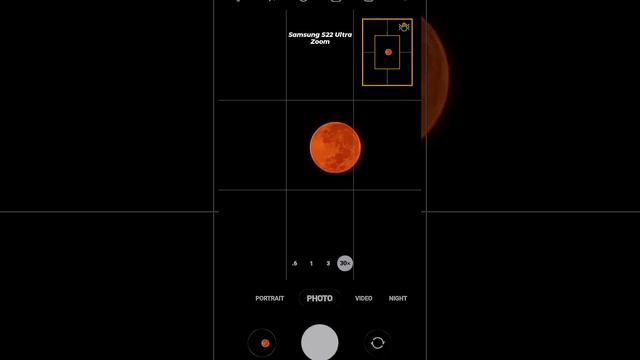 Samsung S22 Ultra 100XZoom Test #moon #samsungs22ultra #s23ultra #photography #travel