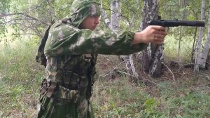 Пистолет ПБ летние испытания