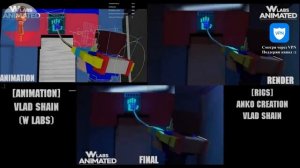 Мама Длинные Ноги - Сцена Смерти [Minecraft Poppy Playtime Animation] Озвучка на русском