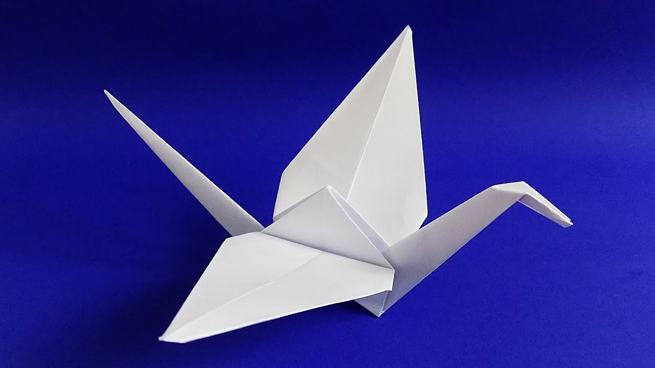Оригами журавлик способы. Журавлик Цуру. Бумажный Журавлик. Журавль из бумаги. Журавль из бумаги оригами.