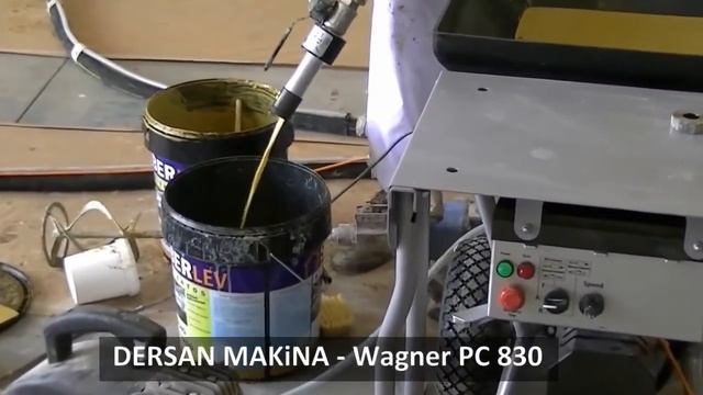 Wagner PC830 Plastcoat Texture - Dersan Makina смотреть онлайн