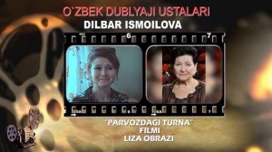 DILBAR ISMOILOVA OVOZ BERGAN FILMLARDAN PARCHALAR