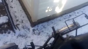 Холодный запуск Днепра в - 8 на катайских карбюраторах PE 30
