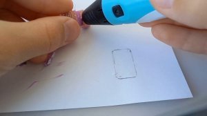 Сделал мини телефон 3D ручкой