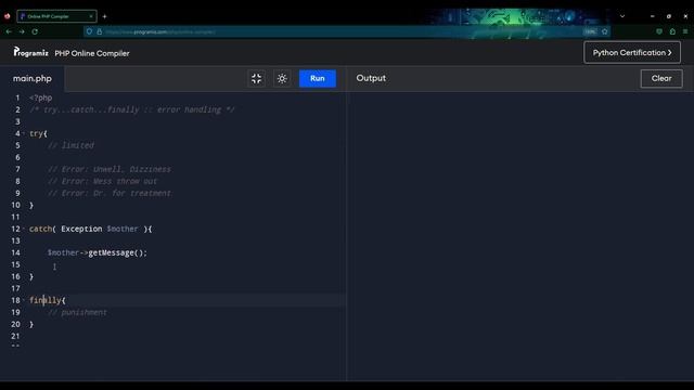 ? Part 01 | Solving Errors in PHP - Learn Try, Catch, Finally Block