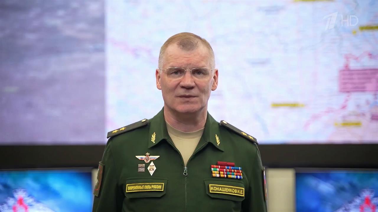 В Минобороны РФ заявили о ночном ударе по пунктам дислокации ВСУ и доставленному с Запада вооружению
