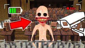 Слежу за УЛЫБАЮЩИЙСЯ ЧЕЛОВЕК через камеру в МАЙНКРАФТ ! SMILING MAN SCP HUSH MINECRAFT