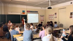 Открытый урок в 4-х классах