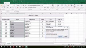 Como classificar em ordem alfabética no Excel