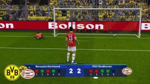 Borussia Dortmund vs PSV Penalty Shootout 🔴 - Signal Iduna Park 2023/24