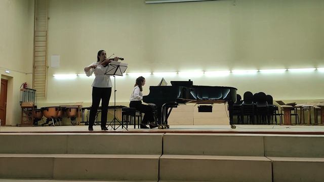 Л. в. Бетховен, Соната для фортепиано и скрипки No. 4, op. 23, I  часть. смотреть онлайн