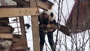 Плов с бараниной и нутом в казане на костре