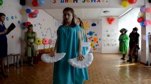 Танец воспитателей в детском саду/kindergarten