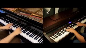 Jiyuu no Tsubasa - Attack on Titan OP2 [Piano Duet with Tehishter]