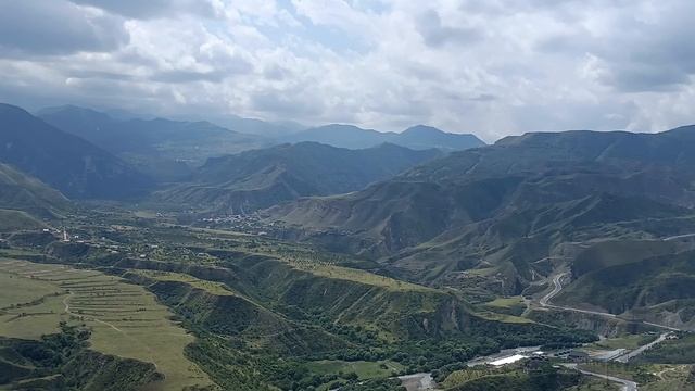 Дагестан.село.Гуниб.Вид сверху. 1
