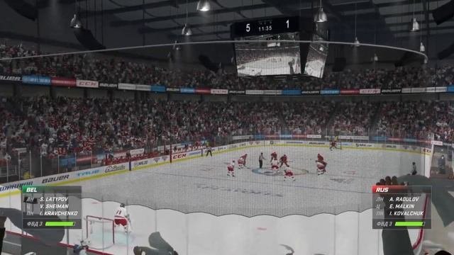 Турнир сборных в NHL 20. Начало Чемпионата мира.