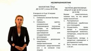 Граждане физические лица как субъекты гражданского права  Часть первая