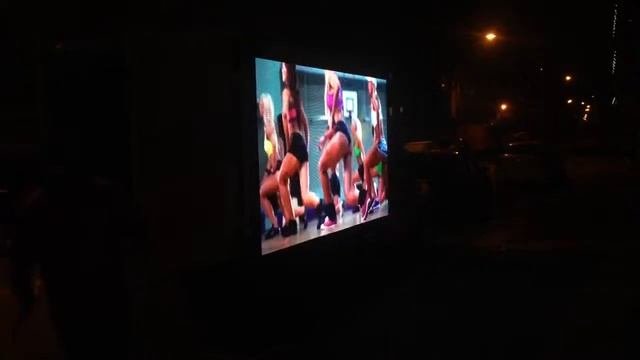 Мобильная модификация уличного светодиодного Led видеоэкрана.