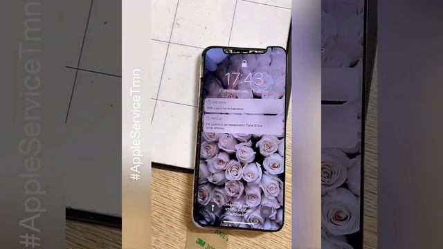 Замена сенсорного стекла iPhone 10 Тюмень