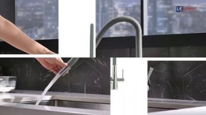 Смеситель для кухни Lemark Comfort LM3075C Gray с подключением к фильтру.