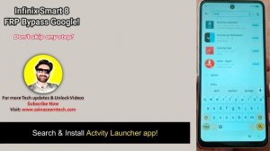 Infinix Smart 8 (X6525) FRP Bypass Android 13 XShare Apps Not Installed Google Account ✅Gmail 2024!