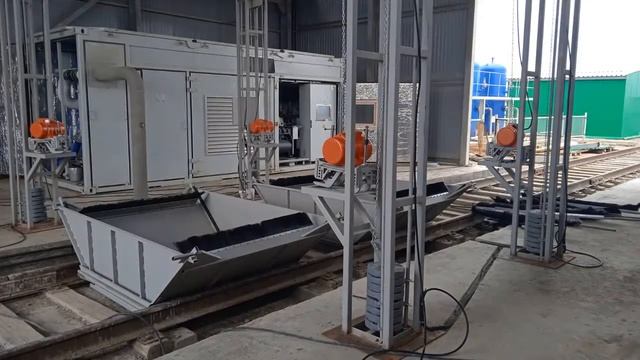 ПВР  Перевалка цемента   Разгрузка цемента из вагонов хопперов МЕТАЛТЕК
