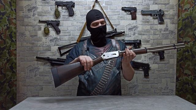 ПНЕВМАТИЧЕСКАЯ ВИНТОВКА - UMAREX WALTHER LEVER ACTION STEEL FINISH 4.5 ММ CO2 (88ГР.) смотреть онлайн