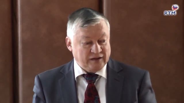 21 марта 2015 г. Чемпион мира по шахматам Анатолий Карпов на открытии Турнира «Белая Ладья». смотреть онлайн