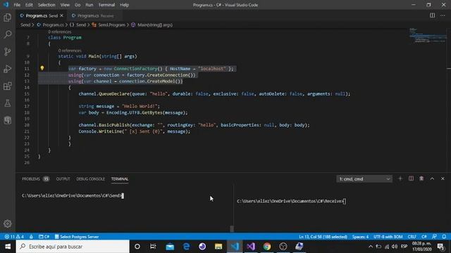 Colas de Mensajes - MSMQ y RabbitMQ смотреть онлайн