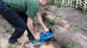Цепная пила MAKITA UC3520A. Тест драйв.