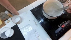 Проверяем рецепт из интернета чернение алюминия. Еще раз для тугих "Проверяем рецепт".