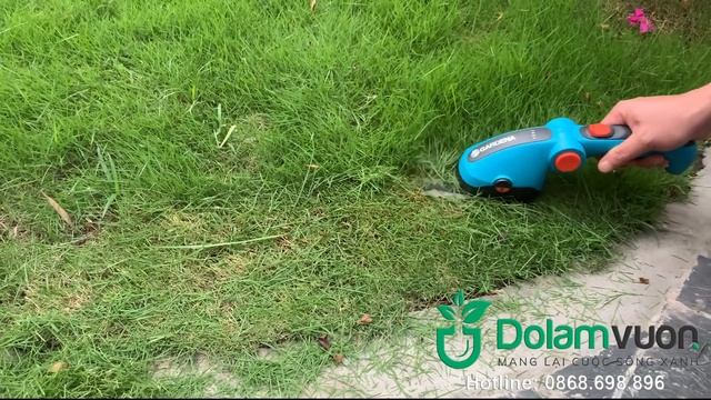 Máy cắt cỏ cầm tay chạy pin Gardena 09856-20 смотреть онлайн
