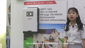 Sorotec REVO VM II Series 3-5.5kw Off Grid Energy Storage Solar Inverter Parallel Operation 9 Units