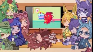 Past HTF react to future 1/? (Flippy) | MY AU! | (original?) | TW BLOOD