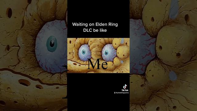 Waiting on Elden Ring DLC be like(sorry for tiktok) #memes #eldenringdlc #spongebobmemes