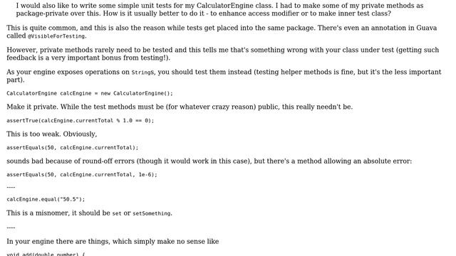 Code Review: JUnit testing for Calculator in Java (2 Solutions!!) смотреть онлайн