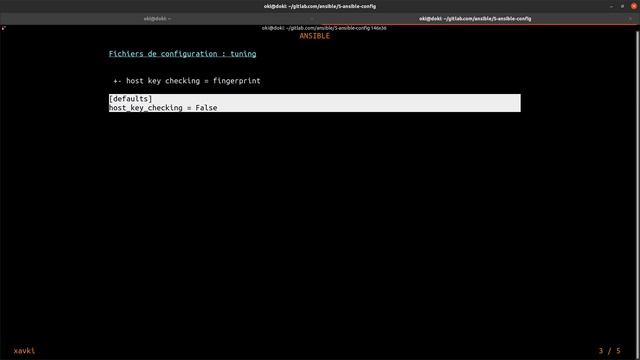 ANSIBLE - 5. FICHIER CFG : CONFIGURATION ET TUNING смотреть онлайн