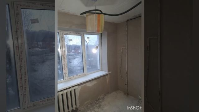 #машинная#штукатурка#механизированная#штукатурка#стен Штукатурка стен в старом фоне