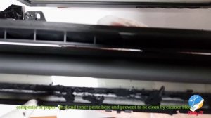 Ricoh MP 2501, Mp2000 copier dirty print issue, replace drum, clean paper dust